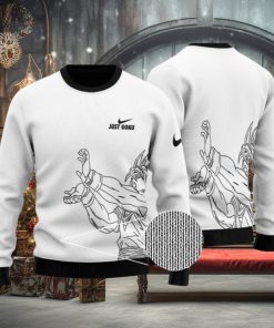 Dragon Ball Z Just Goku Minimalistic Art Ugly Sweater