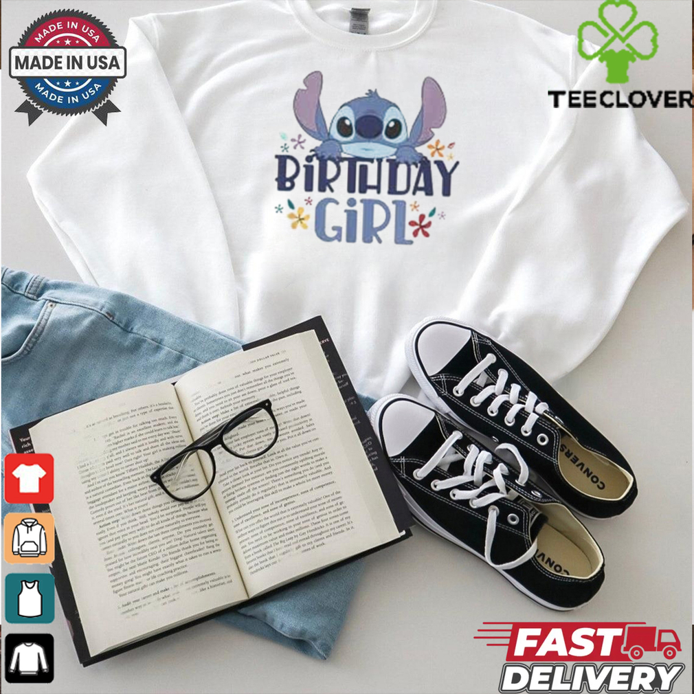 Disney Lilo & Stitch Birthday Girl T Shirt Disney Lilo & Stitch Birthday Girl T Shirt