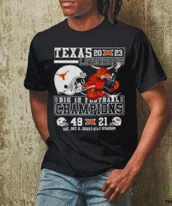Bevo Texas Longhorns 2023 Big 12 Football Champions 49 21 T Shirt