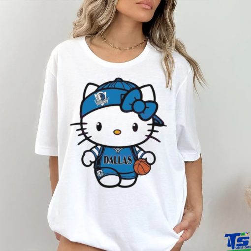 Hello Kitty Dallas Mavericks NBA Basketball Shirt