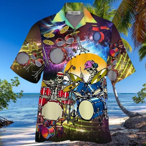 Skull Rock Hawaiian Shirt For Men Women Adult