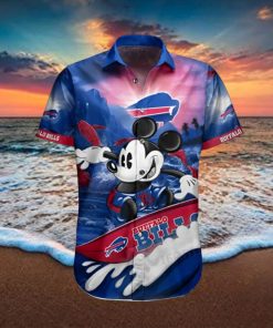 Buffalo Bills Hawaiian Shirt Mickey Surfing Unique Buffalo Bills Gift