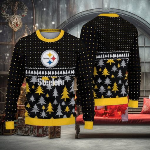 NFL Pittsburgh SteelSan Francisco 49ers Knitted Christmas 3D Sweater Apparel