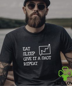 eat sleep give it a shot repeat 2023 hoodie, sweater, longsleeve, shirt v-neck, t-shirt