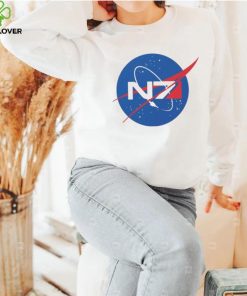 Nasa X N7 Shepard Mass Effect Logo Shirt