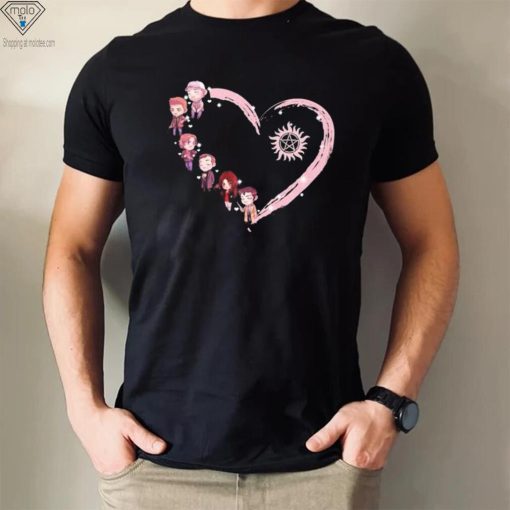Love Heart Supernatural Chibi Shirt