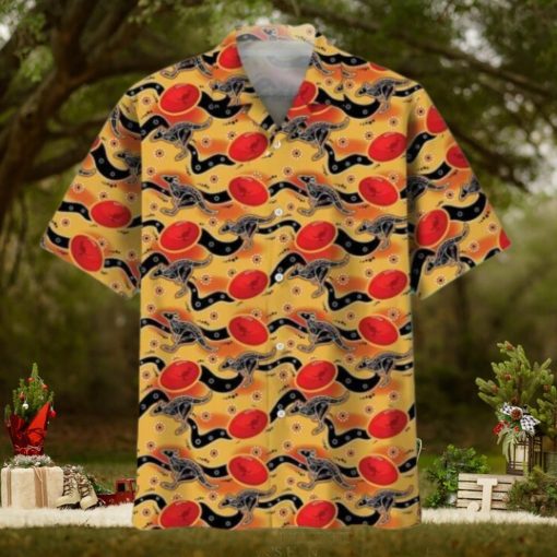 Football Lover Aboriginal Pattern Hawaiian Shirt