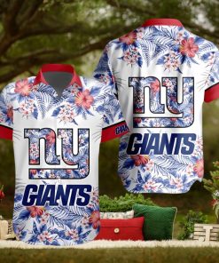 NFL New York Giants Hawaiian Shirt Special Floral Tropical Team Spirit