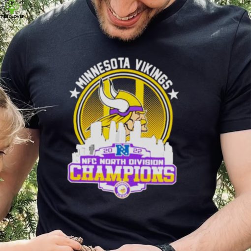 Minnesota Vikings 2022 NFC North Division matchup city skyline Shirt
