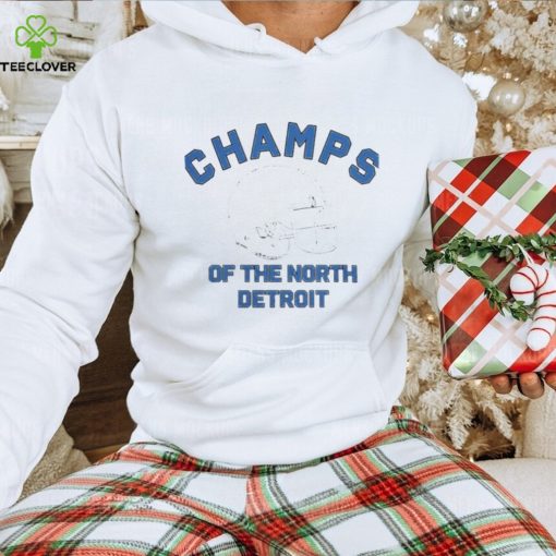 Detroit Lions Champions Of The North Detroit Helmet Shirt