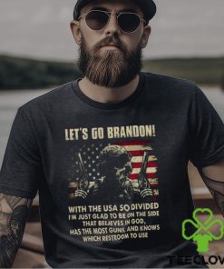 et's Go Brandon! With The USA So Divided Shirt