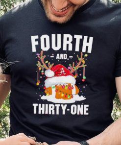 Alabama football fourth and thirty one Christmas shirt