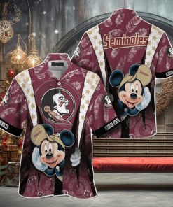 Mickey Lovers NCAA Florida State Seminoles Hawaiian Shirt Beach Gift For Friend