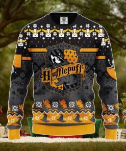 Harry Potter Hufflepuff Ugly Christmas Sweater Amazing Gift Men And Women Christmas Gift