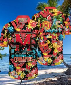 Maryland Terrapins NCAA Hawaiian Shirt Sunbathetime Aloha Shirt