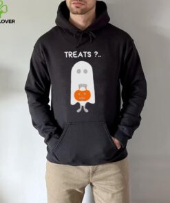 Treats please cute ghost Halloween shirt 1 Treats please cute ghost Halloween shirt