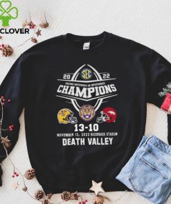 LSU Tigers 2022 Second Saturday In November Champions Death Valley Shirt