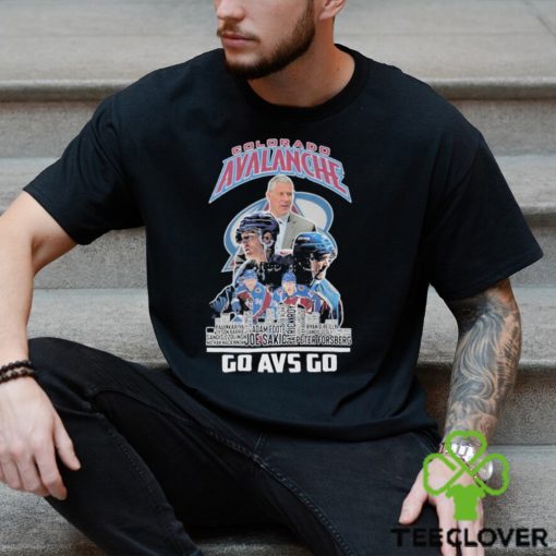 Colorado Avalanche Ice Hockey Team Go Avs Go T Shirt