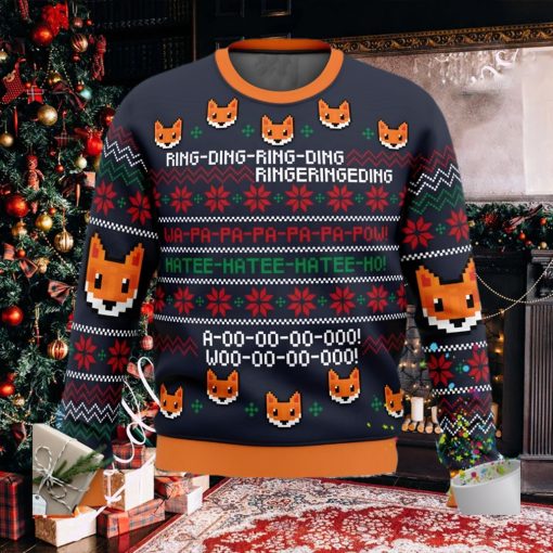 What Does The Fox Say Ugly Christmas Sweater