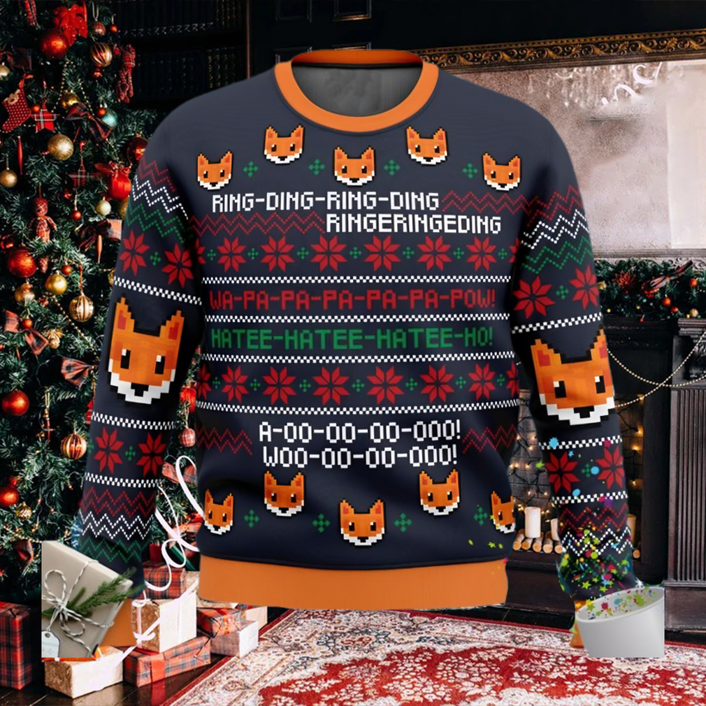 What Does The Fox Say Ugly Christmas Sweater What Does The Fox Say Ugly Christmas Sweater