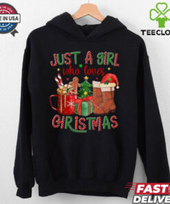 Just A Girl Who Loves Christmas Shirt