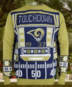 St Louis Rams Touchdown Light Up Ugly Christmas Sweaters