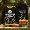 NFL Pittsburgh SteelSan Francisco 49ers Knitted Christmas 3D Sweater Apparel