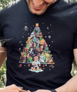 Star War Tree Christmas Chibi Character Shirt 4 Star War Tree Christmas Chibi Character Shirt