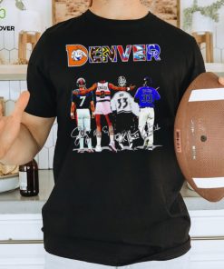 Denver city legend players signatures Vintage shirt