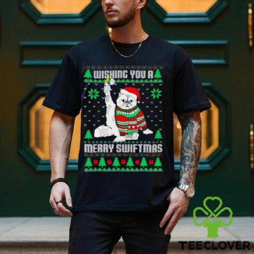 Wishing You A Merry Swiftmas Ugly Christmas Shirt