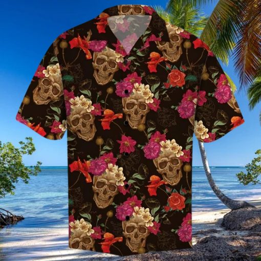 Buy Amazing Skull Hawaiian Shirt