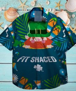 fit shaced and shamrocks st patrick day hawaiian shirt