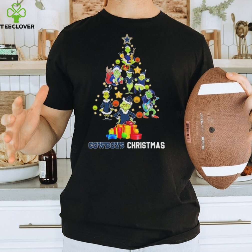 The Grinch Xmas Tree Dallas Cowboys Christmas Shirt The Grinch Xmas Tree Dallas Cowboys Christmas Shirt