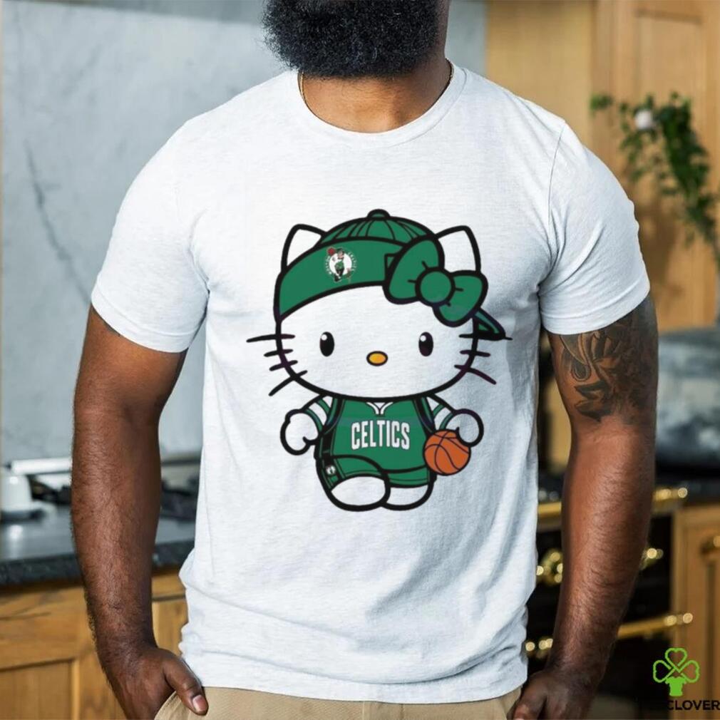 Hello Kitty Boston Celtics NBA Basketball Shirt Hello Kitty Boston Celtics NBA Basketball Shirt