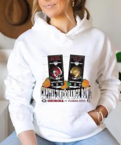 florida State Seminoles vs. Georgia Bulldogs 2023 Orange Bowl shirt