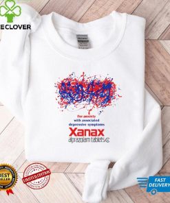 for anxiety with associated depressive symptoms xanax shirt