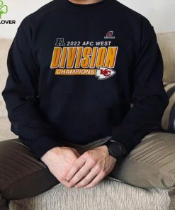 Kansas City Chiefs 2022 AFC West Division Champions Divide & Conquer T Shirt