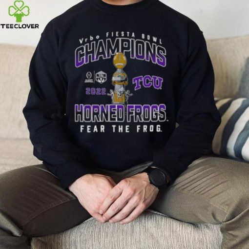 Tcu Horned Frogs Fanatics Branded College Football Playoff 2022 Fiesta Bowl Champions Hometown Shirt