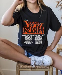 Fear of a Orange Planet 2023 United States Tour Shirt