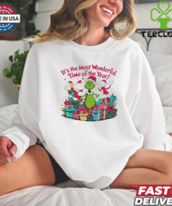 Grinch it’s the most wonderful time of the year Christmas shirt