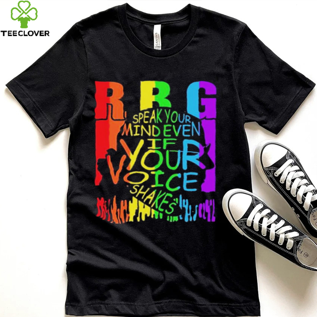 Rbg Speak Your Mind Even If Your Voice Shakes T Shirt Rbg Speak Your Mind Even If Your Voice Shakes T Shirt