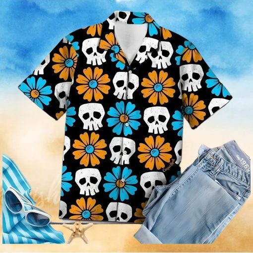 Buy Skull – Hawaiian Shirts – Sp404 1