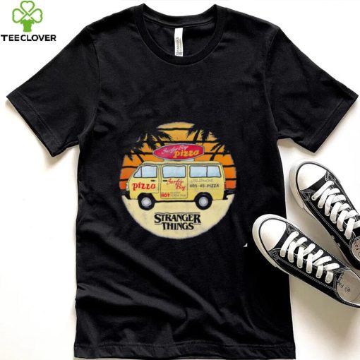 Surfer Boy Pizza Van Stranger Things bus vintage hoodie, sweater, longsleeve, shirt v-neck, t-shirt