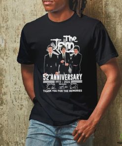 The Jam 52nd Anniversary 1972 2024 Thank You For The Memories T Shirt