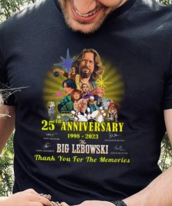 25th Anniversary 1998 – 2023 Big Lebowski Thank You For The Memories T Shirt 3 25th Anniversary 1998 – 2023 Big Lebowski Thank You For The Memories T Shirt