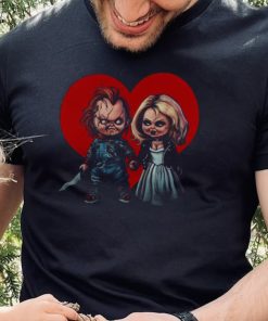 Bride Of Tiffani And Chucky T Shirt