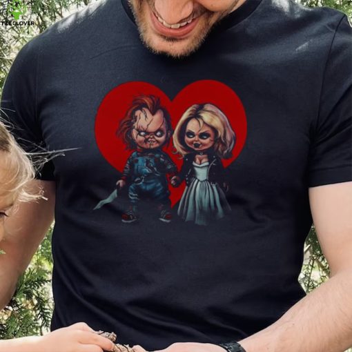 Bride Of Tiffani And Chucky T Shirt