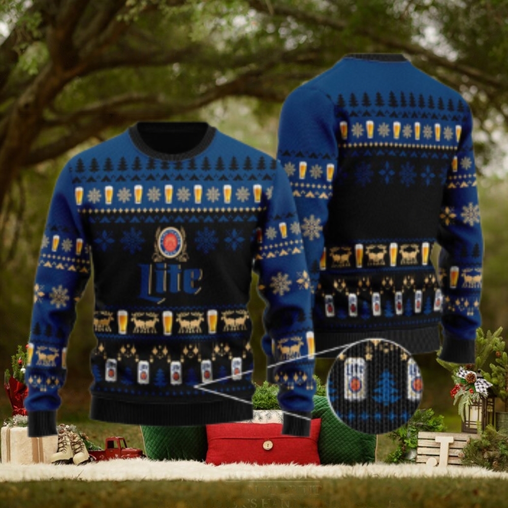 Miller Lite Ugly Sweater Miller Lite Ugly Sweater