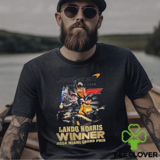 Lando Norris Winner 2024 Miami Grand Prix T Shirt