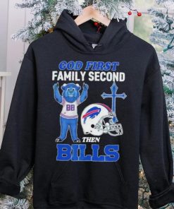 god First Family Second Then Buffalo Bills Shirt